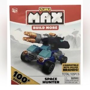 Max Build More Space Hunter Toy - Blue and Black